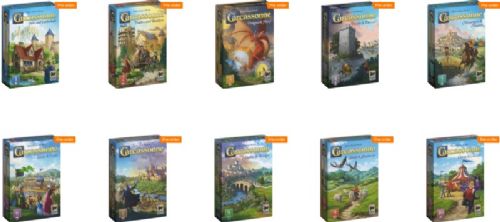 Carcassonne 3.1 expansions